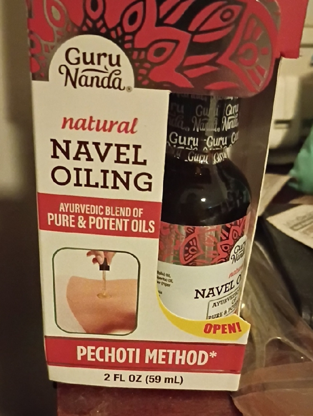 Natural Navel Oiling - Red